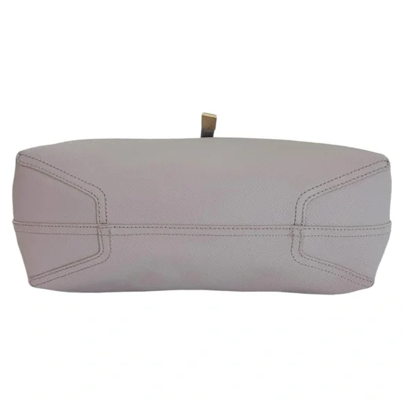 VINCE CAMUTO Leila Gray Driftwood Saffiano Leather Tote Bag - Picture 8 of 14